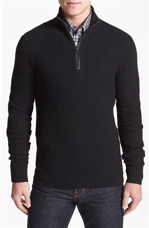 michael kors half zip pullover